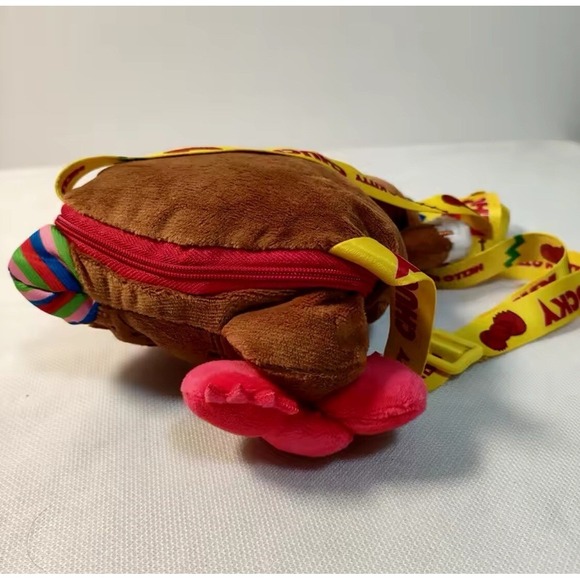 Cute Hello Kitty Zombie Bear Plush Doll Toy Bag Cell Phone Bag 23cm Halloween - Picture 4 of 7